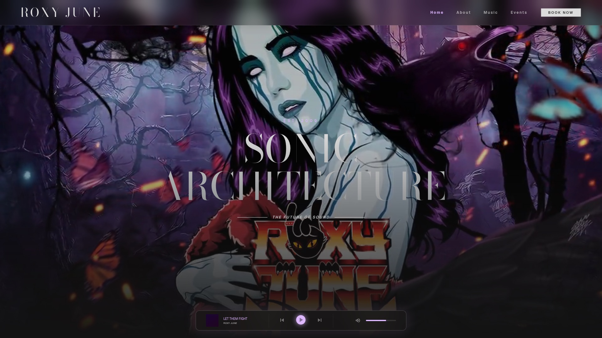 Roxy June website