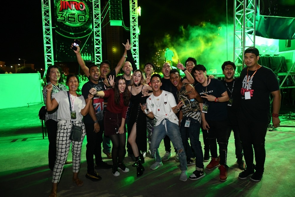 Dreamkey Entertainment production crew at JINRO 360