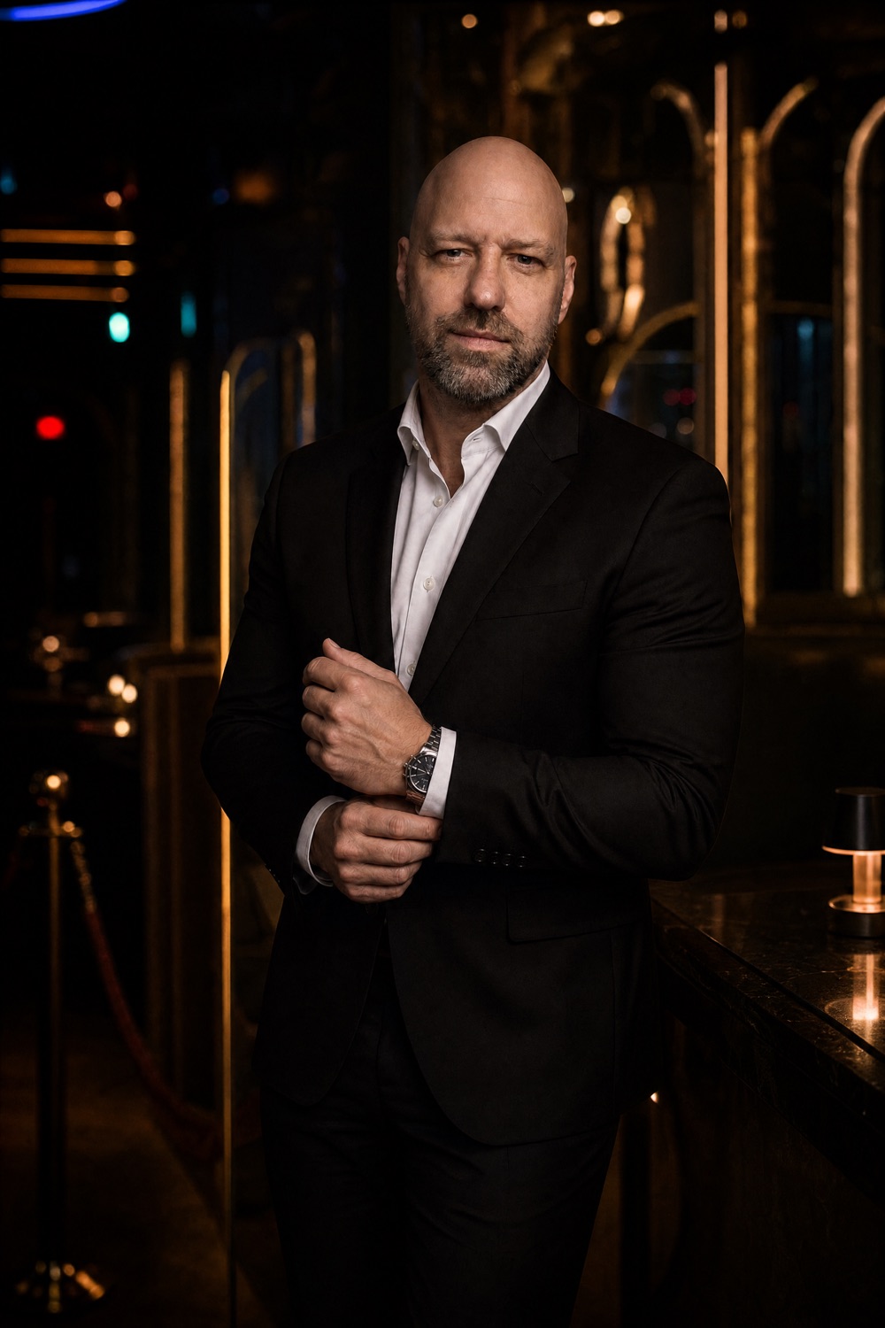 Marco Sager, founder of Dreamkey Media, in a Bangkok venue